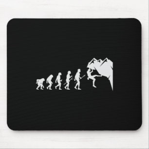 Bouldering - Für Boulderer Lustige Evolution Mousepad