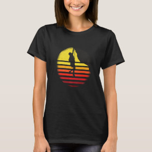 Bouldering Retro Vintage Bergsteigen Oder Einfach T-Shirt