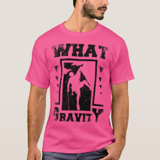 Bouldering und Rock Climbing mit Mountain und Whir T-Shirt
