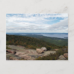 Boulders auf dem Cadillac Mountain Postkarte