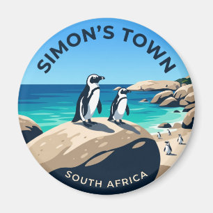 Boulders Beach Pinguine Südafrika Magnet