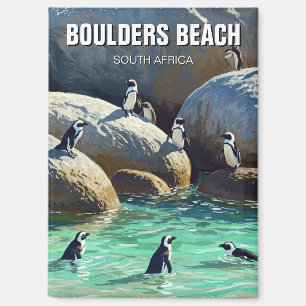 Boulders Beach Pinguine Südafrika Reisen Magnet