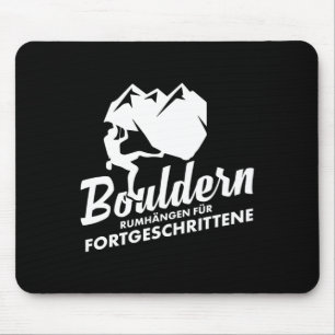 Bouldertraining Hängender Boulderer Bergsteigen Kl Mousepad