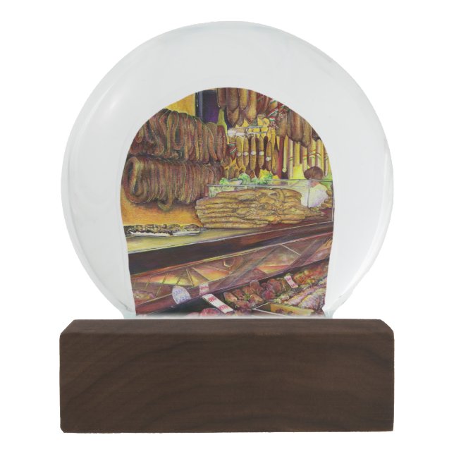 Boule À Neige Cochon, Budapest (Dos)