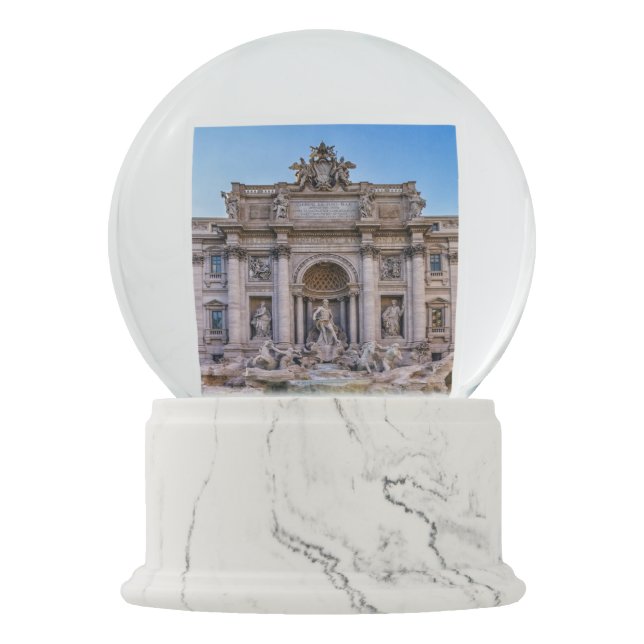 Boule À Neige Fontaine de TREVI, Roma, Italie (Devant)