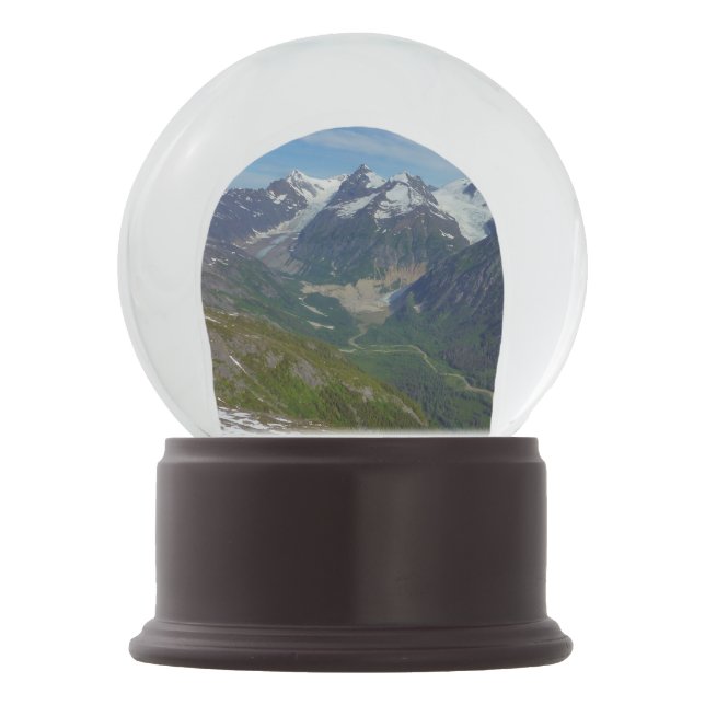 Boule À Neige Vallée sculptée par les glaciers de l'Alaska (Devant)