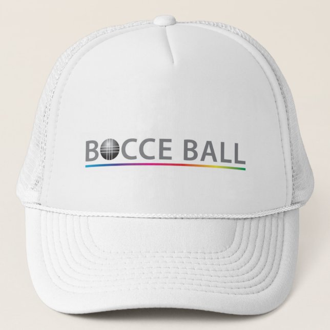 Boule de Bocce - casquette de camionneur (Devant)