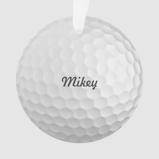 Boule de golf personnalisée (devant)