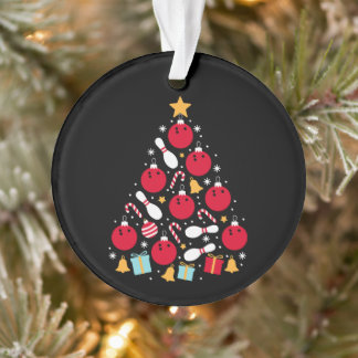 Boule de quilles Épingles de sapin de Noël Ornemen