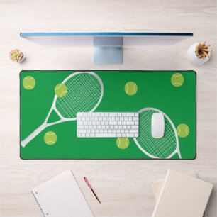 Boule de raquettes de tennis vert moderne