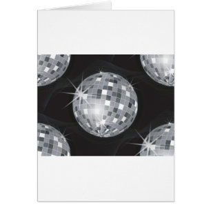 boule disco argent