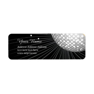 Boule Disco, Étiquettes d'adresse de retour