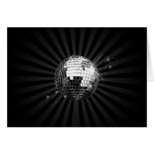 Boule Disco Mirror sur noir
