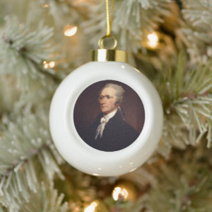 Boule En Céramique Alexander Hamilton : père fondateur des États-Unis