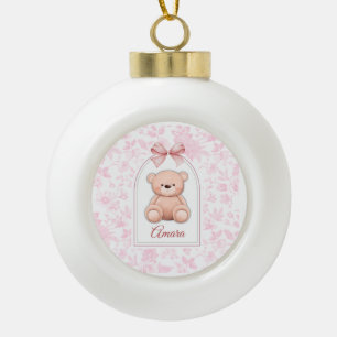 Boule En Céramique Amara   Conception personnalisée d'ours en peluche