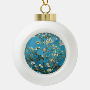 Boule En Céramique Art célèbre - Arbre aux amandes en fleurs. Vincent