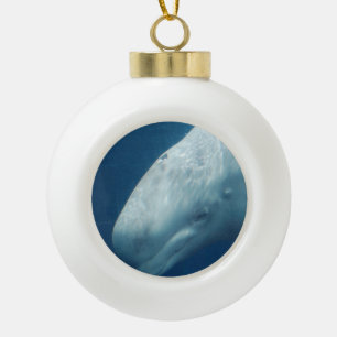 Boule En Céramique Baleine blanche