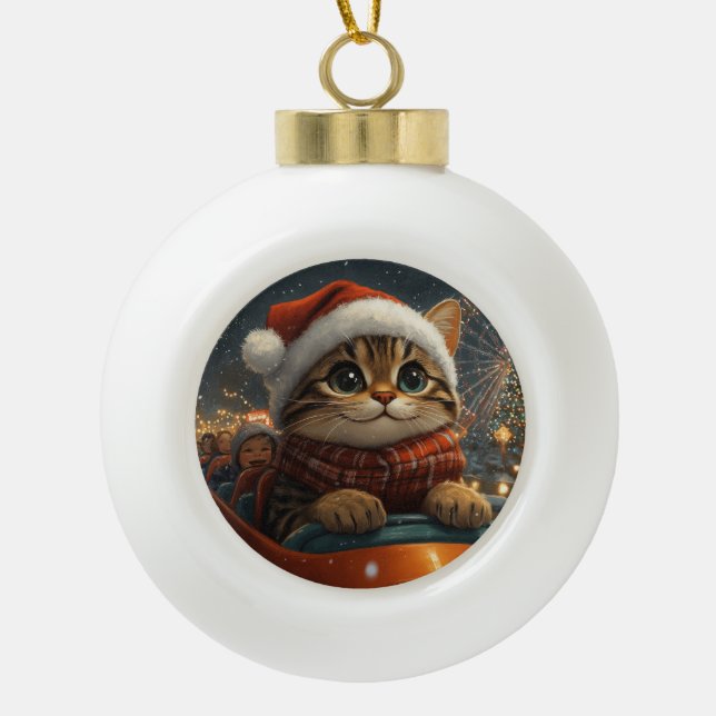 Boule En Céramique Bengale Roller Dessous de verre Noël (Devant)