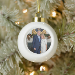 Boule En Céramique Biden State of the Christmas Union Adresse