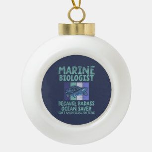 Boule En Céramique Biologiste marin Biologie marine