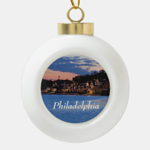 Boule En Céramique Boathouse Row