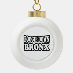 Boule En Céramique Boogie Down Bronx, New York,