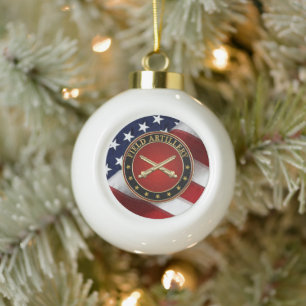 Boule En Céramique Branche de l'artillerie de campagne Insigne Éditio