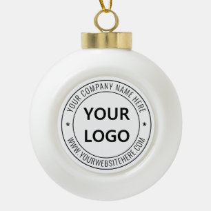Boule En Céramique Cachet personnalisé de la société de logos prof