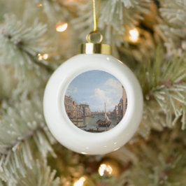 Boule En Céramique Canaletto Vue sur le Grand Canal
