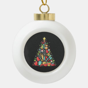 Boule En Céramique Chef cuisinier cuisinier de Noël Cook Xmas