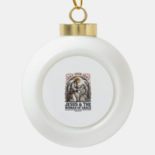 Boule En Céramique Chemise d'encouragement pour femmes Jésus Ménopaus