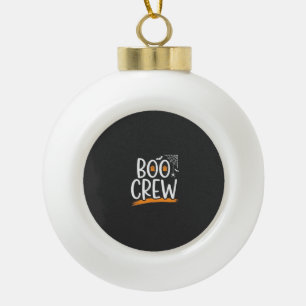 Boule En Céramique Conception de fantôme Halloween Boo Crew_1