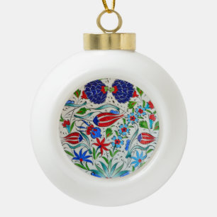 Boule En Céramique Conception florale turque