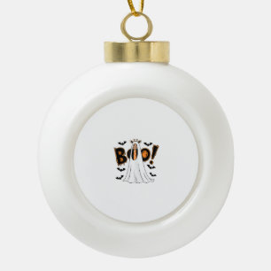 Boule En Céramique Cute Giraffe Boo Costume d'Halloween Zoo Lover _3