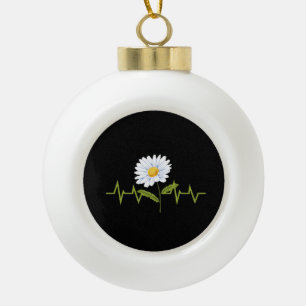 Boule En Céramique Daisy Heartbeat