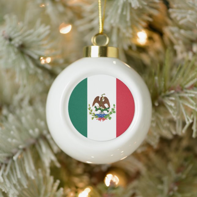 Boule En Céramique Drapeau de la République mexicaine : 1824-1835, Pè (Arbre)