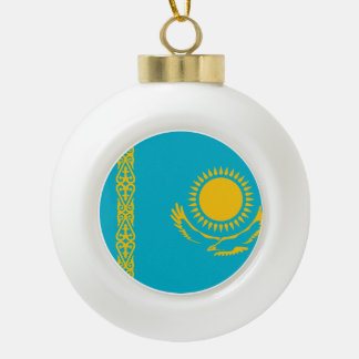 Boule En Céramique Drapeau du Kazakhstan