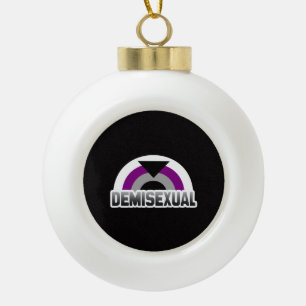 Boule En Céramique Fierté demisexuelle