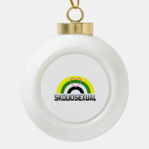 Boule En Céramique Fierté skoliosexuelle