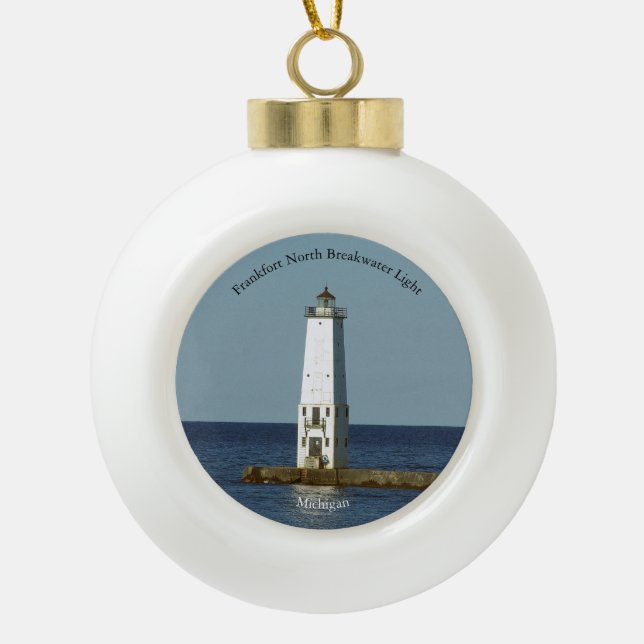 Boule En Céramique Frankfort North Breakwater Light orament (Devant)