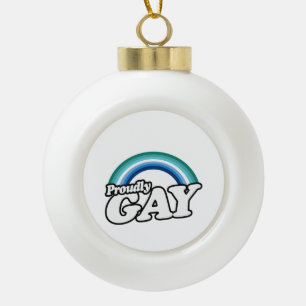 Boule En Céramique Gay masculin et fier