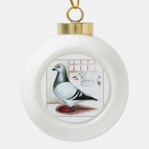 Boule En Céramique Giant Homer Pigeon 1973