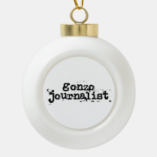 Boule En Céramique Gonzo Journaliste