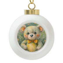 Hiver bleu avec les cerfs