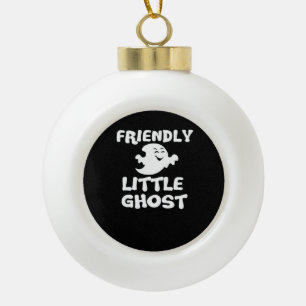Boule En Céramique Imprimer Little Boo Halloween