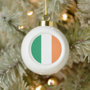 Boule En Céramique Irlande National Flag, standard irlandais, bannièr