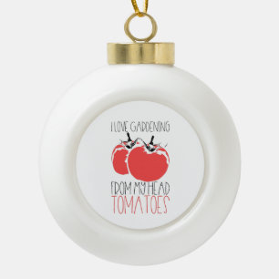 Boule En Céramique Jardiner Tomates Gardener Cadeau