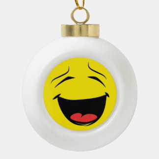BOULE EN CÉRAMIQUE JAUNE