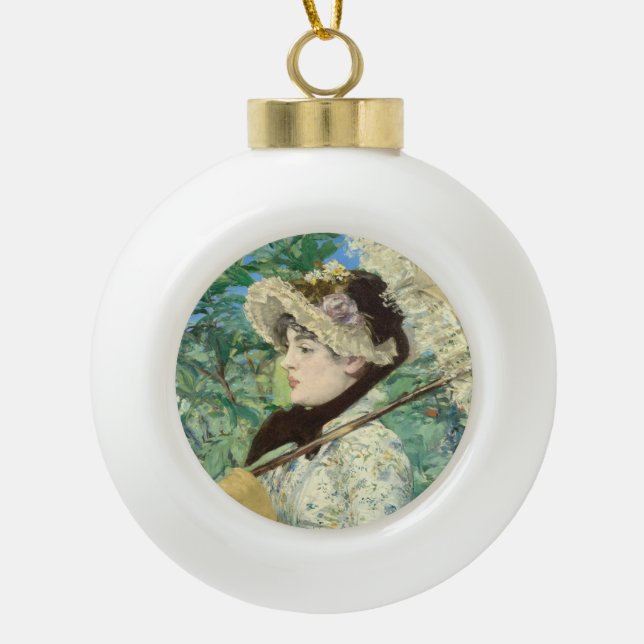 Boule En Céramique Jeanne (printemps) Edouard Manet (Devant)