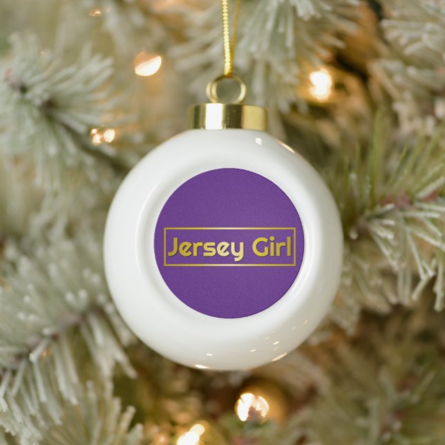 Boule En Céramique Jersey Girl (Arbre)